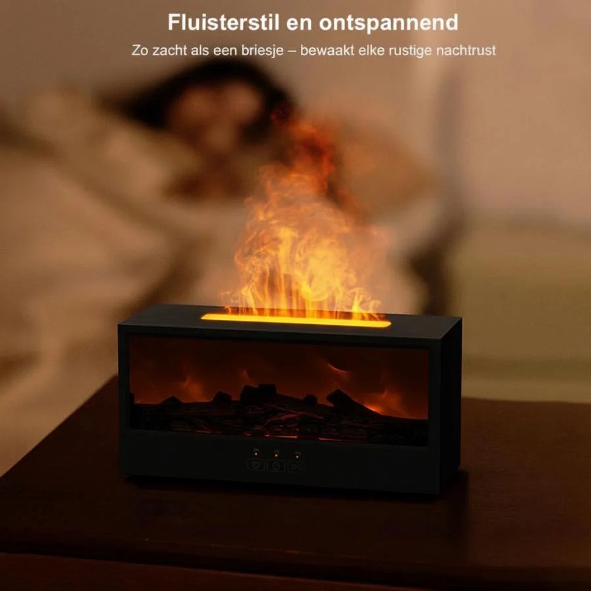 Elektrische Sfeerhaard met Aromatherapie & LED-sfeerverlichting